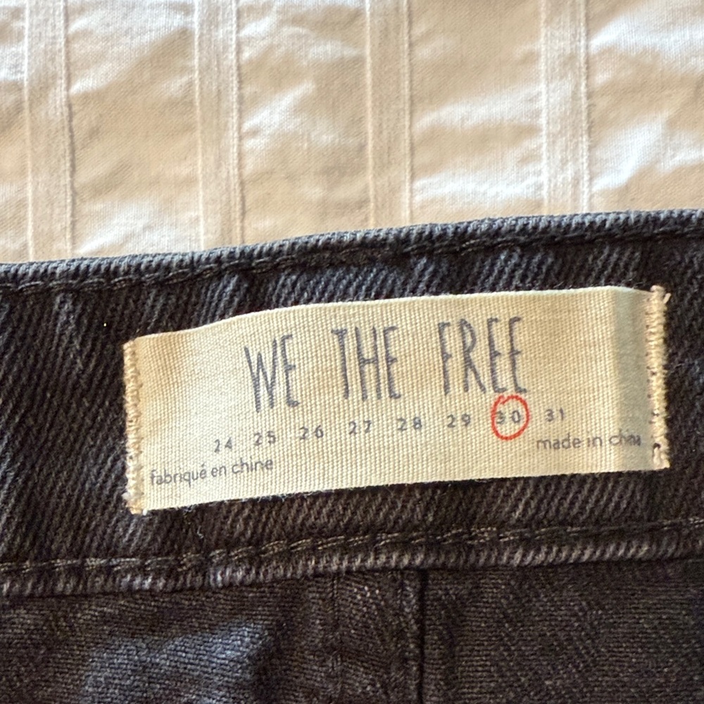 FREE PEOPLE Denim zip front Mini Skirt - Picture 5 of 10